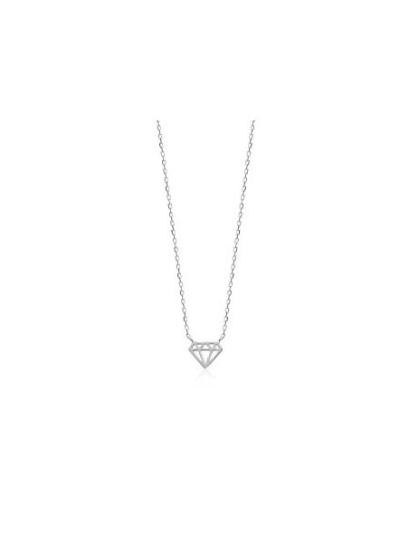 Collier Diamant - Argent 925