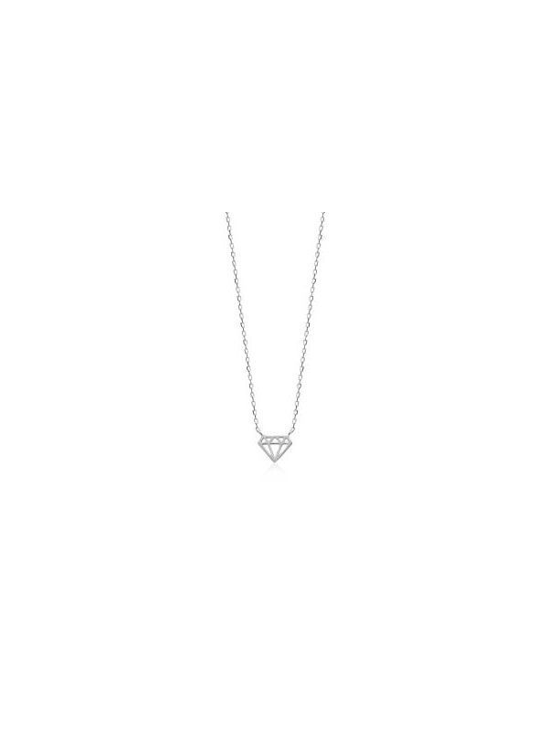 Collier Diamant - Argent 925