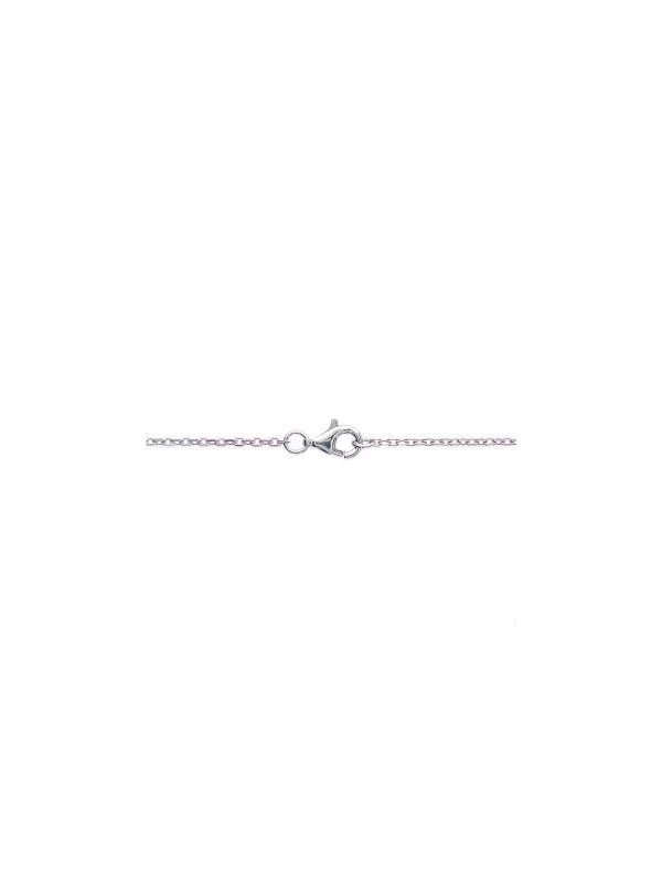 Bracelet Chaîne en Argent Sterling 925 avec Cœur Plein - Expression d'Amour Classique et Élégante