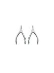 Boucles d'Oreilles en Argent Sterling 925 avec Symboles Porte-Bonheur - Charme et Chance avec Fermoir Poussette