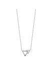 Collier Double Triangle - Argent 925