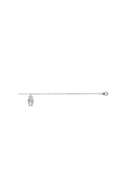 Bracelet Chaîne en Argent Sterling 925 avec Charm Lapin - Douceur et Charme Enjoué