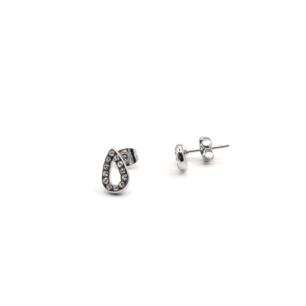 Boucles d'Oreilles en Acier Inoxydable Doré Forme Géométrique – Style Minimaliste et Moderne