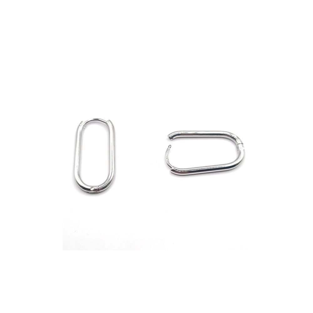 Boucles d'Oreilles en Acier Inoxydable Doré Forme Géométrique – Style Minimaliste et Moderne