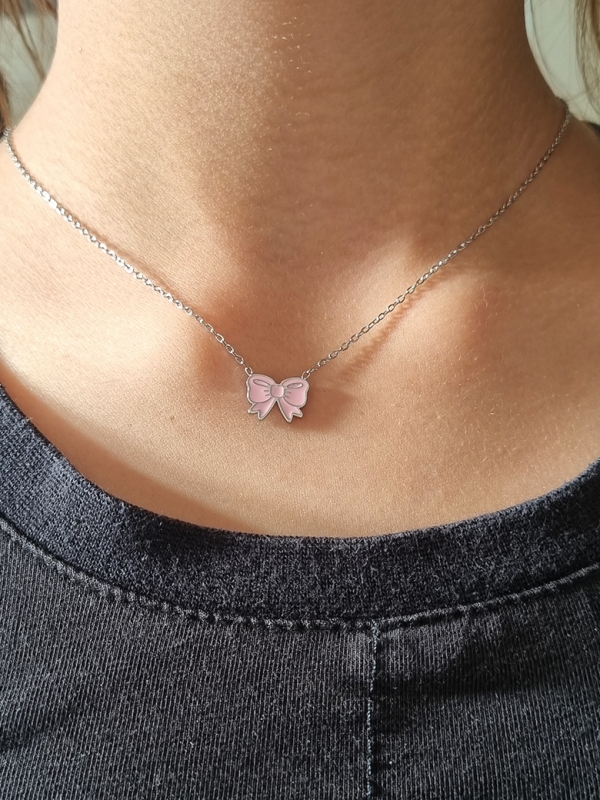 copy ofcopy ofCollier Papillon en acier inoxydable doré avec zircon